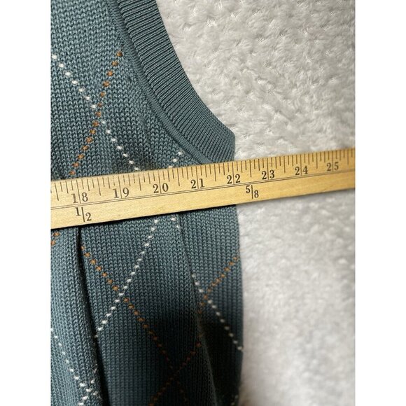 Vintage Fairway Outfitters Sweater Vest Men's Extra Large XL Green Golf Golfing - Picture 4 of 9
